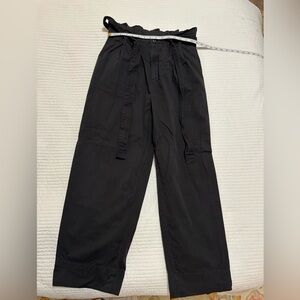 Everlane Black Paperbag Pants